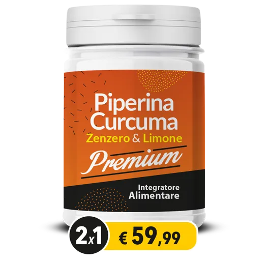Piperina e Curcuma Zenzero e Limone Premium - dove si compra sul sito ufficiale